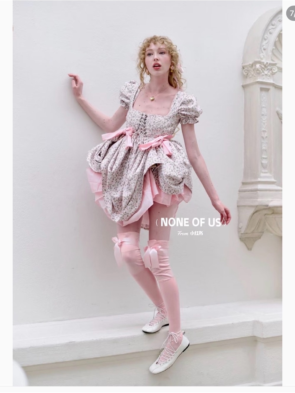 Selkie x Bridgerton mini love story dress